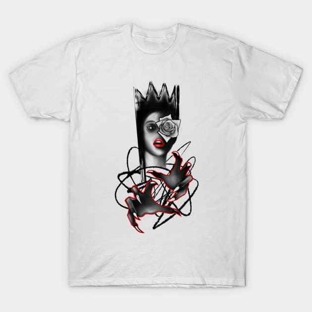 Queen T-Shirt by BSKR